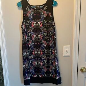 Nicole Multicolor Floral Mini Dress